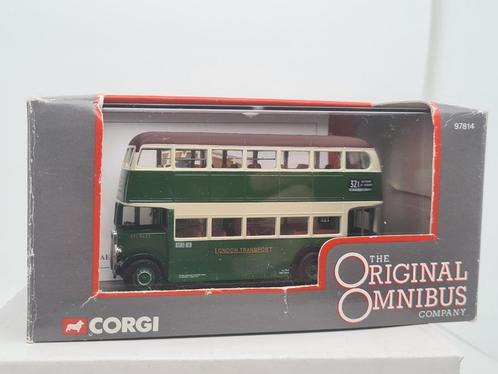 Biplan Omnibus AEC Regent II London - Corgi 1/76 Royaume-Uni, Hobby & Loisirs créatifs, Voitures miniatures | Échelles Autre, Comme neuf