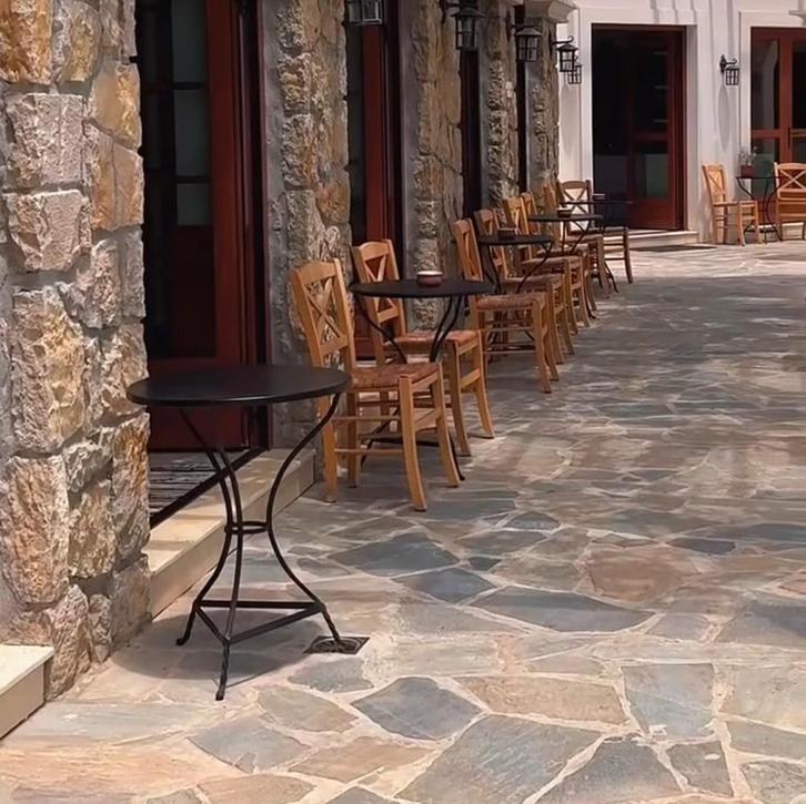 Flagstones Kavalas Bleu 30-50mm inhoud krat 15M2, Tuin en Terras, Tegels en Klinkers, Nieuw, Terrastegels, Keramiek, 10 m² of meer