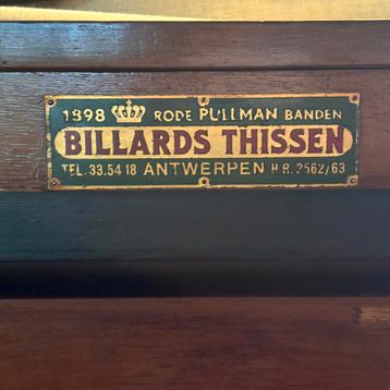 Originele en profesionele drieband caffee biljart, Enlèvement, Comme neuf, Table de billard
