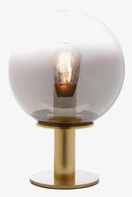 Gouden tafellamp, Huis en Inrichting, Lampen | Tafellampen, Ophalen, Nieuw, Glas
