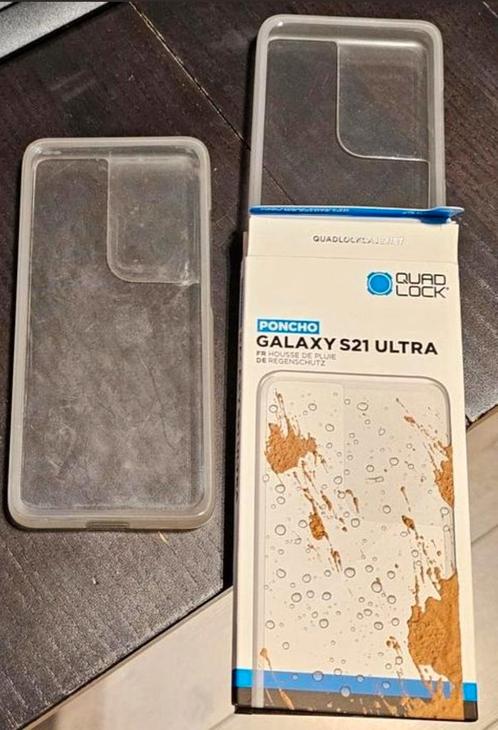 Quad Lock regenhoesje voor Galaxy S21 Ultra, Telecommunicatie, Mobiele telefoons | Hoesjes en Screenprotectors | Samsung, Zo goed als nieuw