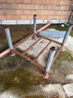 Pallet voor steigerbuizen, balken, stempels,…, Doe-het-zelf en Bouw, Steigers, Ophalen, Gebruikt