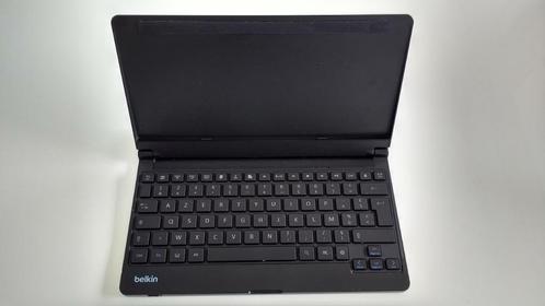 Belkin YourType bluetooth Keyboard / cover + voor tablet, Computers en Software, Toetsenborden, Gebruikt, Azerty, Draadloos, Ophalen of Verzenden