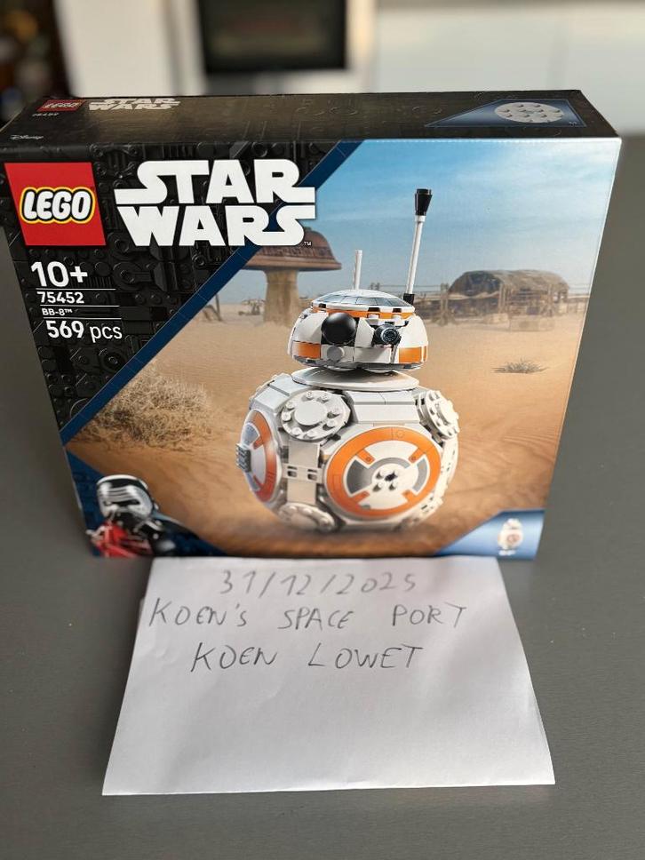 Lego Star Wars 75452 BB-8 Astromech, Kinderen en Baby's, Speelgoed | Duplo en Lego, Nieuw, Lego, Complete set, Ophalen of Verzenden