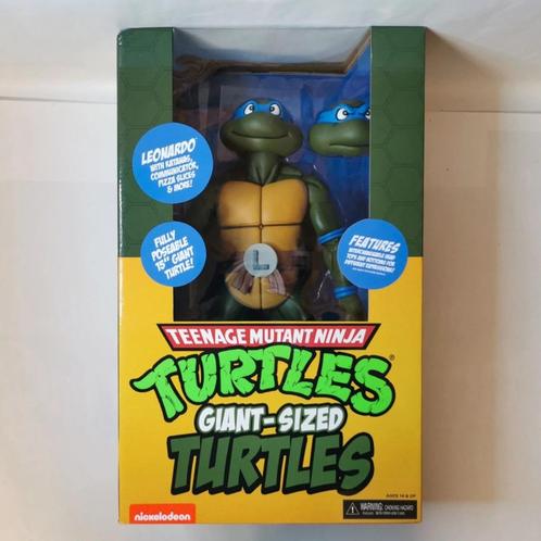 TMNT Ninja Turtles - Giant-Sized Leonardo | Neca, Verzamelen, Poppetjes en Figuurtjes, Nieuw, Ophalen of Verzenden
