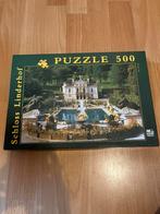 Puzzle 500 pièces Château de Linderhof, Hobby & Loisirs créatifs, Comme neuf, Enlèvement ou Envoi