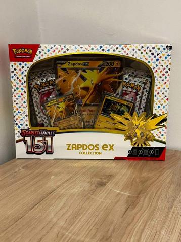 Pokémon - 151 Zapdos EX Collection - NIEUW beschikbaar voor biedingen