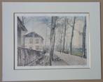 PAUL DELVAUX / SINT-MARTENS-LATEM / KLEUROFFSET / 72x89cm, Ophalen of Verzenden