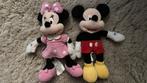 Knuffel Minnie Mouse en Mickey Mouse, Kinderen en Baby's, Ophalen, Zo goed als nieuw