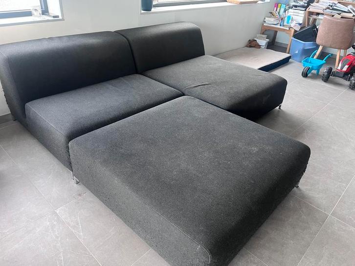 1 zit + modulaire zetel., Huis en Inrichting, Zetels | Zetels en Chaises Longues, Gebruikt, Ophalen