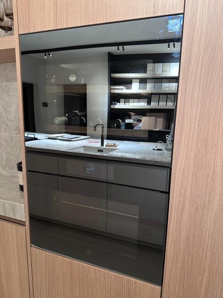 Wijnkoeler VZUG V4000 45 cm Spiegelglas - showroommodel, Elektronische apparatuur, Koelkasten en IJskasten, Nieuw, Zonder vriesvak