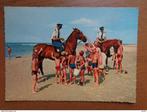 Postkaart strandpolitie te paard, Verzamelen, Paard, Gelopen, Verzenden