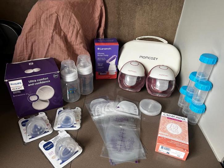 Kit pour allaitement Momcosy, Kinderen en Baby's, Babyvoeding en Toebehoren, Zo goed als nieuw, Borstkolf, Ophalen