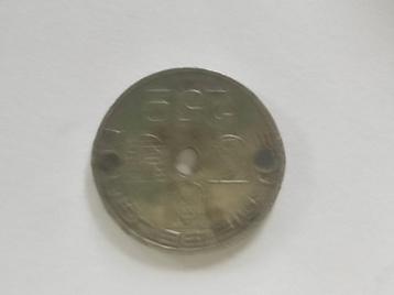 Oude munten België  met gaatjes  > zie foto's voor alle info beschikbaar voor biedingen