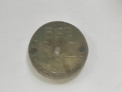 Oude munten België  met gaatjes  > zie foto's voor alle info, Postzegels en Munten, Munten en Bankbiljetten | Verzamelingen, Munten