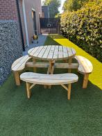Picknick tafel, Tuin en Terras, Ophalen, Eettafel, Tuinset, Hout