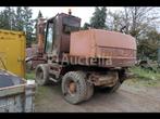 Case 888P Graafmachine op wielen, Kraan