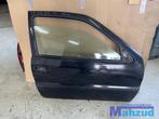 VW POLO 6N2 3DR Zwart Rechts deur portier 1999-2001, Autos : Pièces & Accessoires, -, Volkswagen, -, Enlèvement