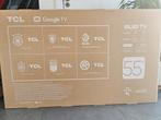 TCL 55T8C QLED 55″ 4K Google TV – Nieuw, ongeopend, Audio, Tv en Foto, QLED, Nieuw, 120 Hz, 40 tot 60 cm