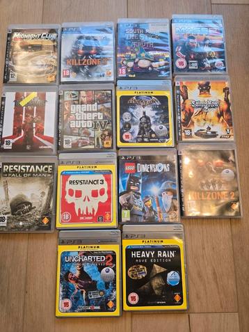 14 spelletjes playstation 3 PS3 beschikbaar voor biedingen