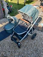 Uppababy Vista groen- in zeer goeie staat, Kinderen en Baby's, Buggy's, Ophalen, Zo goed als nieuw, Maxi-Cosi