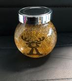 glazen sneeuwbol gouden glitterbol, Diversen, Ophalen of Verzenden, Nieuw