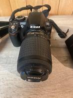 Nikon D3100 18-55mm + 55-200mm, Enlèvement, Utilisé, Nikon