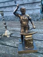 Pot voor inktpatronen, en andere bronzen beelden, Antiek en Kunst, Ophalen of Verzenden, Brons