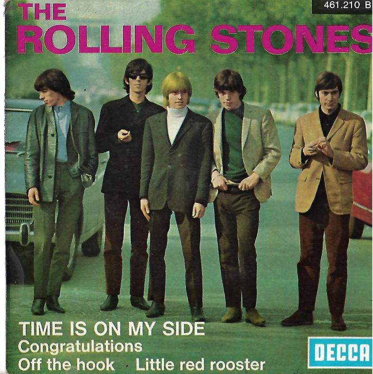 Rolling Stones EP "Time is on My Side" [Frankrijk], Cd's en Dvd's, Vinyl Singles, Gebruikt, EP, Rock en Metal, 7 inch, Verzenden