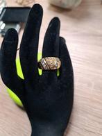 bague en or 18k 5,63g taille 57, Handtassen en Accessoires, Ringen, Ophalen of Verzenden, Gebruikt, Goud, Goud