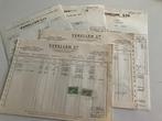 15 oude facturen VERELLEN Ltd 1957 ( Tigra, Havana, Brasil,, Verzamelen, Ophalen of Verzenden, Gebruikt, Overige typen