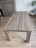 Eettafel houtlook, 50 tot 100 cm, 150 tot 200 cm, Gebruikt, Rechthoekig