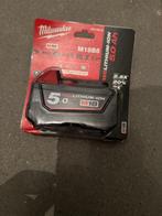 Milwaukee m18 5.0A nieuw, Doe-het-zelf en Bouw, Ophalen, Nieuw