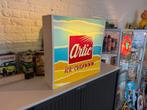 Artic ijs oude reclame lichtbak, Verzamelen, Ophalen, Gebruikt, Lichtbak of (neon) lamp