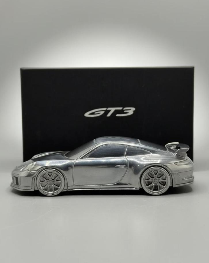 Porsche 992 GT3 Paperweight 1:43 schaal • Originele doos, Hobby en Vrije tijd, Modelauto's | 1:43, Zo goed als nieuw, Auto, Overige merken