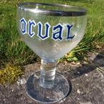 verre ORVAL émaille, Collections, Marques de bière, Enlèvement ou Envoi, Utilisé, Verre ou Verres, Autres marques