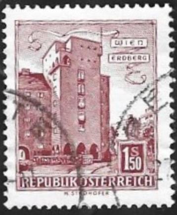 1 Postzegel Oostenrijk 1965 Gebouwen (I) beschikbaar voor biedingen