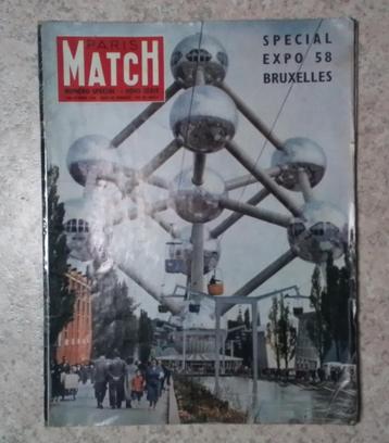 Paris Match speciale uitgave Expo 58 beschikbaar voor biedingen