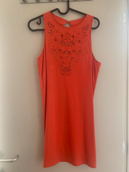 Oranje jurkje, Kleding | Dames, Jurken, Zo goed als nieuw, Maat 36 (S), Oranje, Boven de knie, Ophalen of Verzenden