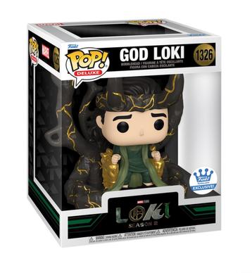 Funko Pop! Exclusif Deluxe la saison 2 Marvel God Loki #1326