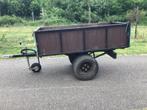 Tractor  kiep remork, Ophalen