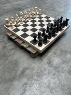 Uniek marmeren schaakbord 100x100cm, Enlèvement, Neuf
