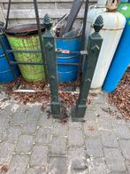 2 sierpalen, Enlèvement, Utilisé, Fer, Clôture ornementale