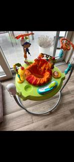 Jumperoo fisher price jungle, Ophalen, Fisher-Price, Wipstoel, Met gordel(s) of riempje(s)