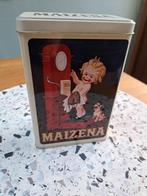 Vintage blik maizena kind en hond, Ophalen of Verzenden