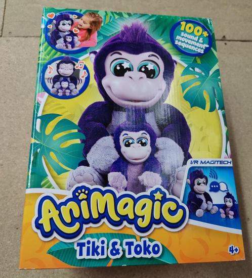 Animagic Tiki and Toko Gorillas (NIEUW), Enfants & Bébés, Jouets | Peluches, Neuf, Autres types, Enlèvement ou Envoi