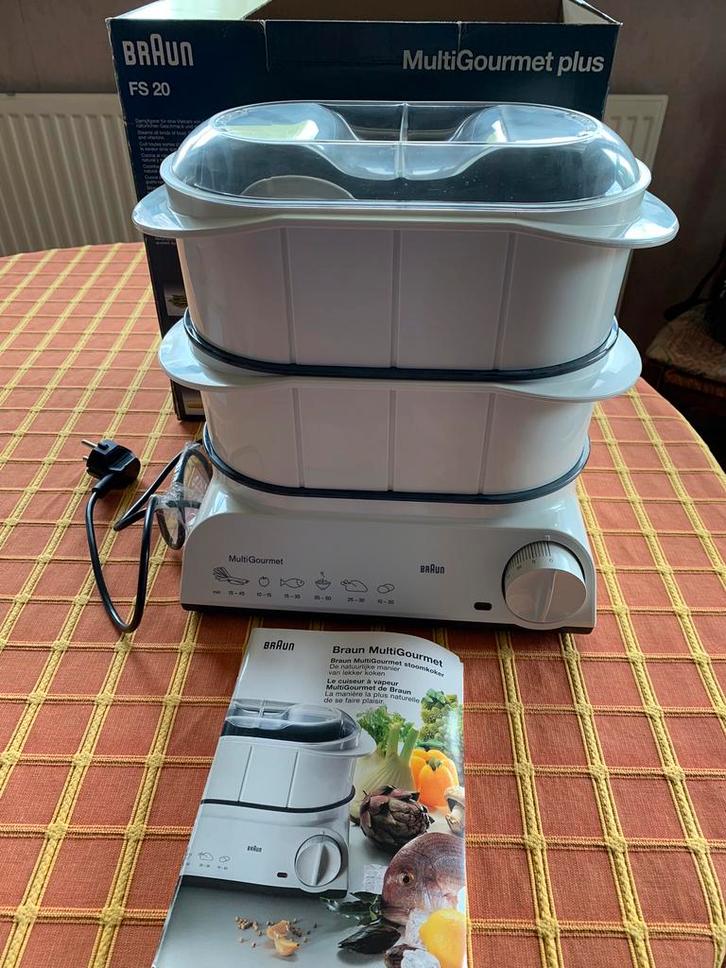 Braun MultiGourmet FS 20, Elektronische apparatuur, Stoomapparaten, Zo goed als nieuw, Verzenden