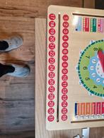 Educatieve houten kalenderklok – Leerklok en dagplanner voor, Ophalen, Zo goed als nieuw