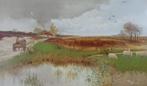 FERNAND TOUSSAINT / CAMPINE - KEMPEN / CHROMOLITHO 70x109cm, Ophalen of Verzenden