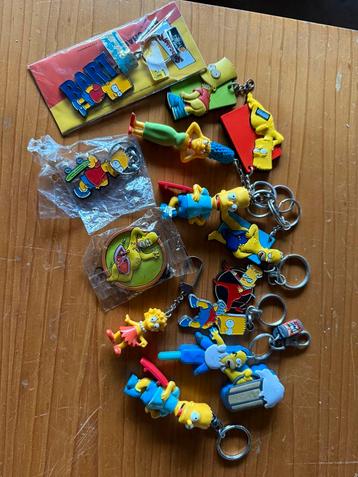 Lot Simpsons sleutelhangers beschikbaar voor biedingen